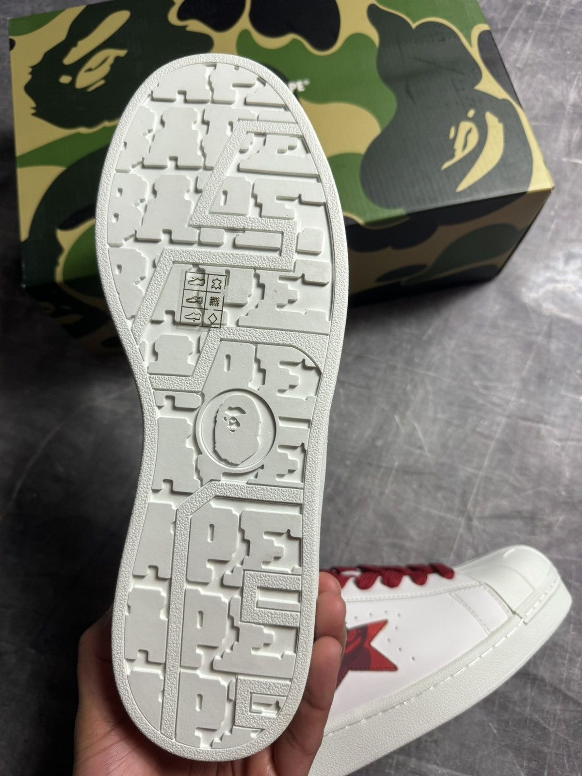 Bape BAPE® SKULL STA Size US 13 / EU 46 - 5 Thumbnail
