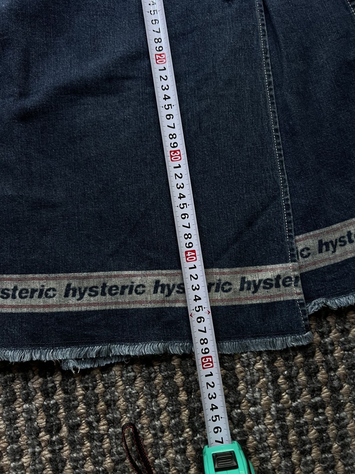 Hysteric Glamour Hysteric Glamour Spellout Denim Jeans Skirt Y2K Archive Size 26" / US 2 / IT 38 - 7 Thumbnail