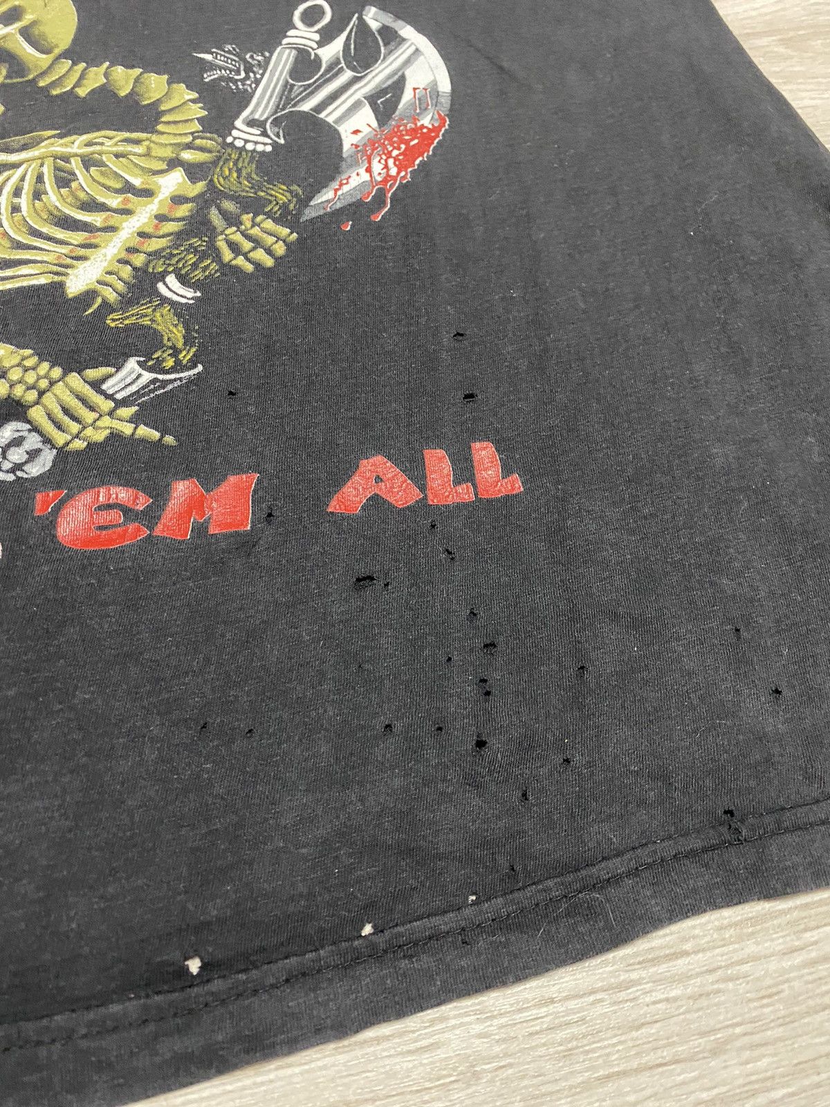 Metallica Vintage Metallica Kill EM All 1995 Rock Tee Skull Size US M / EU 48-50 / 2 - 3 Thumbnail