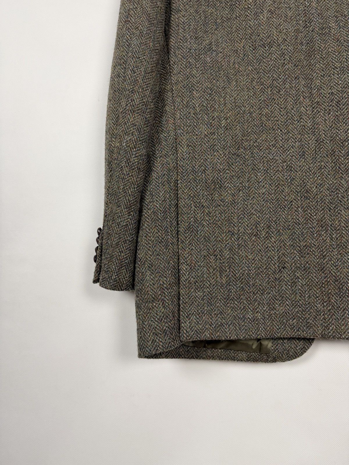 Harris Tweed Harris Tweed x Gurteen Menswear Wool Blazer Vintage Size 42R Size 42R - 14 Thumbnail