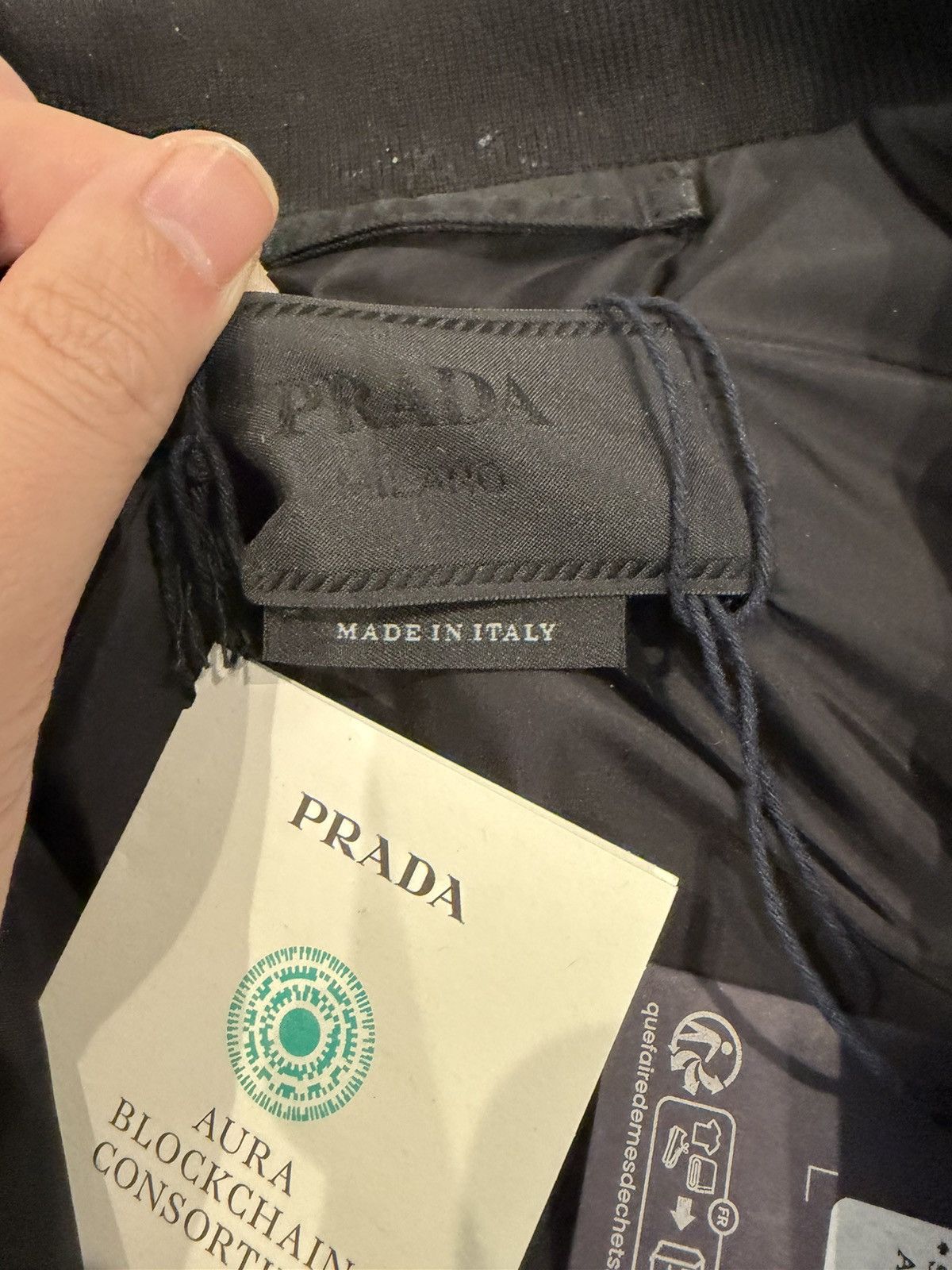 Prada Prada Re-Nylon Varsity Jacket Size US M / EU 48-50 / 2 - 4 Thumbnail