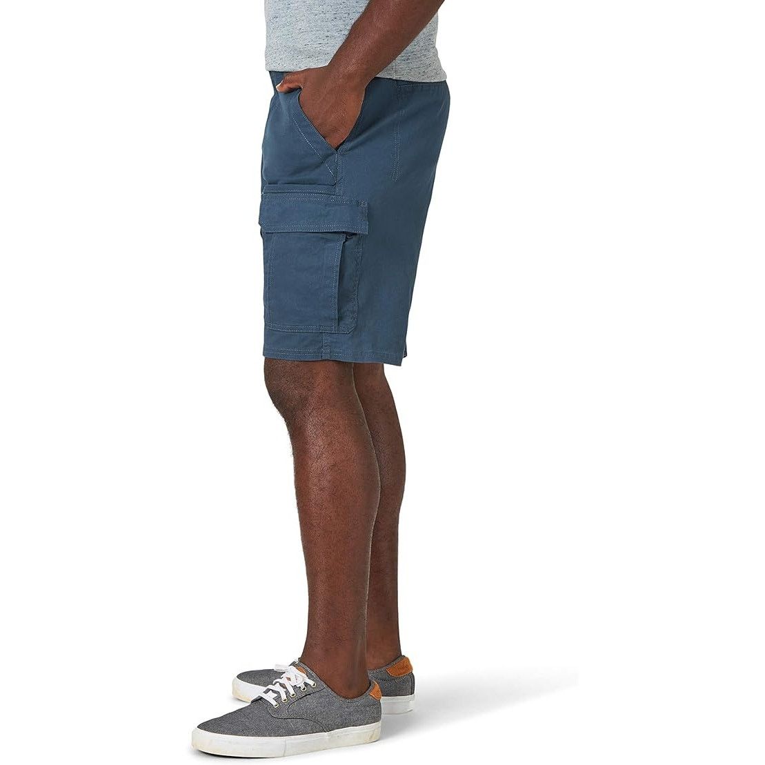 Wrangler Wrangler Authentics Mens Size 38 Cotton Cargo Stretch Shorts Size US 38 / EU 54 - 3 Thumbnail