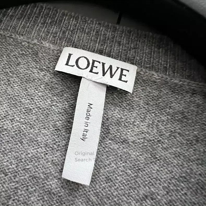 Loewe LOEWE Cut-Out Letter Stripe Knit Top Size M / US 6-8 / IT 42-44 - 3 Thumbnail