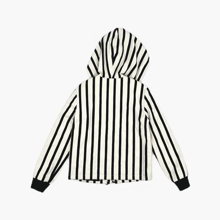 Saint Laurent Striped Hooded Jacket for Men-2507