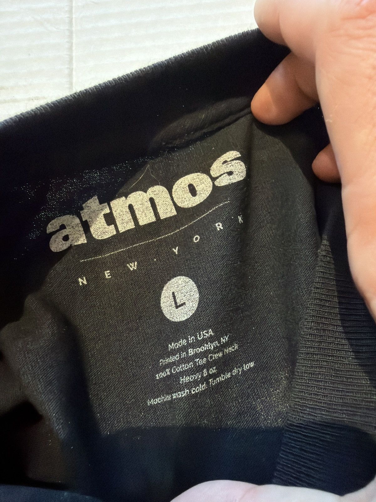 atmos Atmos duck logo t shirt black Size US L / EU 52-54 / 3 - 3 Thumbnail