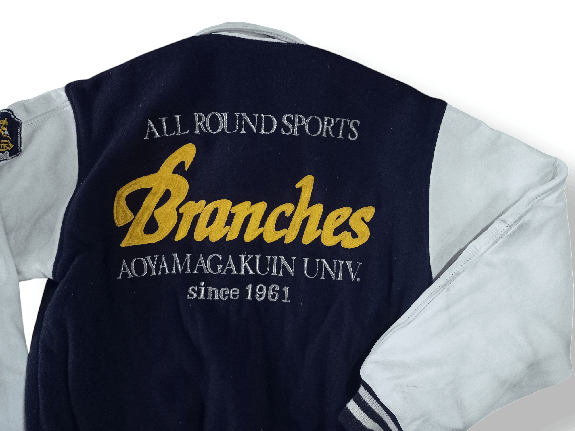 Vintage Vintage 90s Village Stone Varsity Jacket Size US M / EU 48-50 / 2 - 5 Thumbnail
