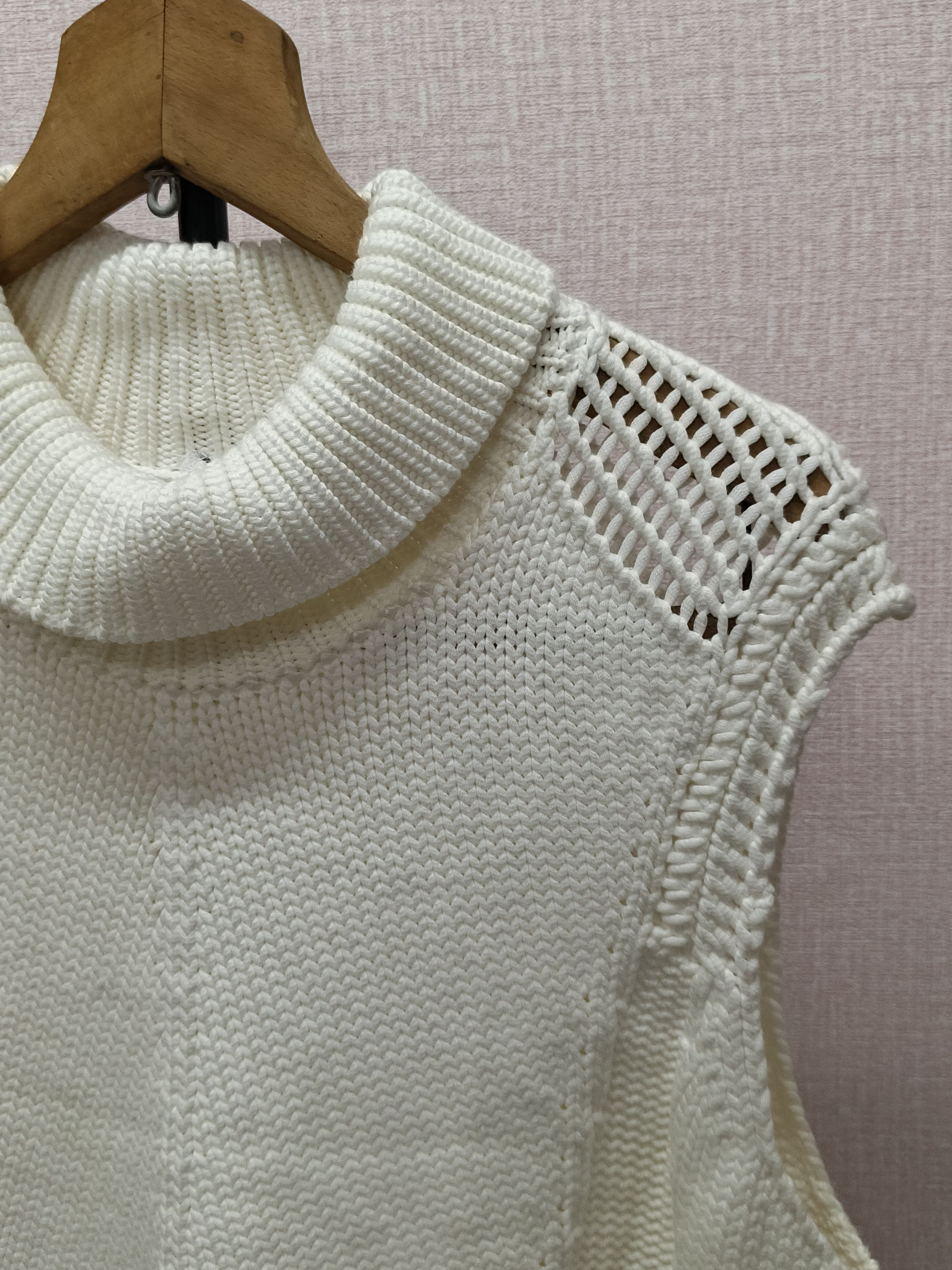 Helmut Lang Helmut Lang Knitted Sleeveless Size S / US 4 / IT 40 - 4 Thumbnail