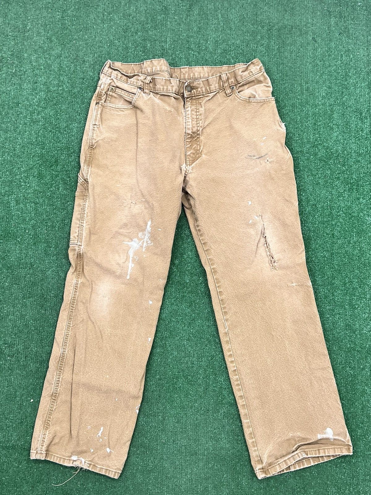 Dickies Vintage Y2K Dickies Canvas Work Pants Size US 36 / EU 52 - 2 Thumbnail