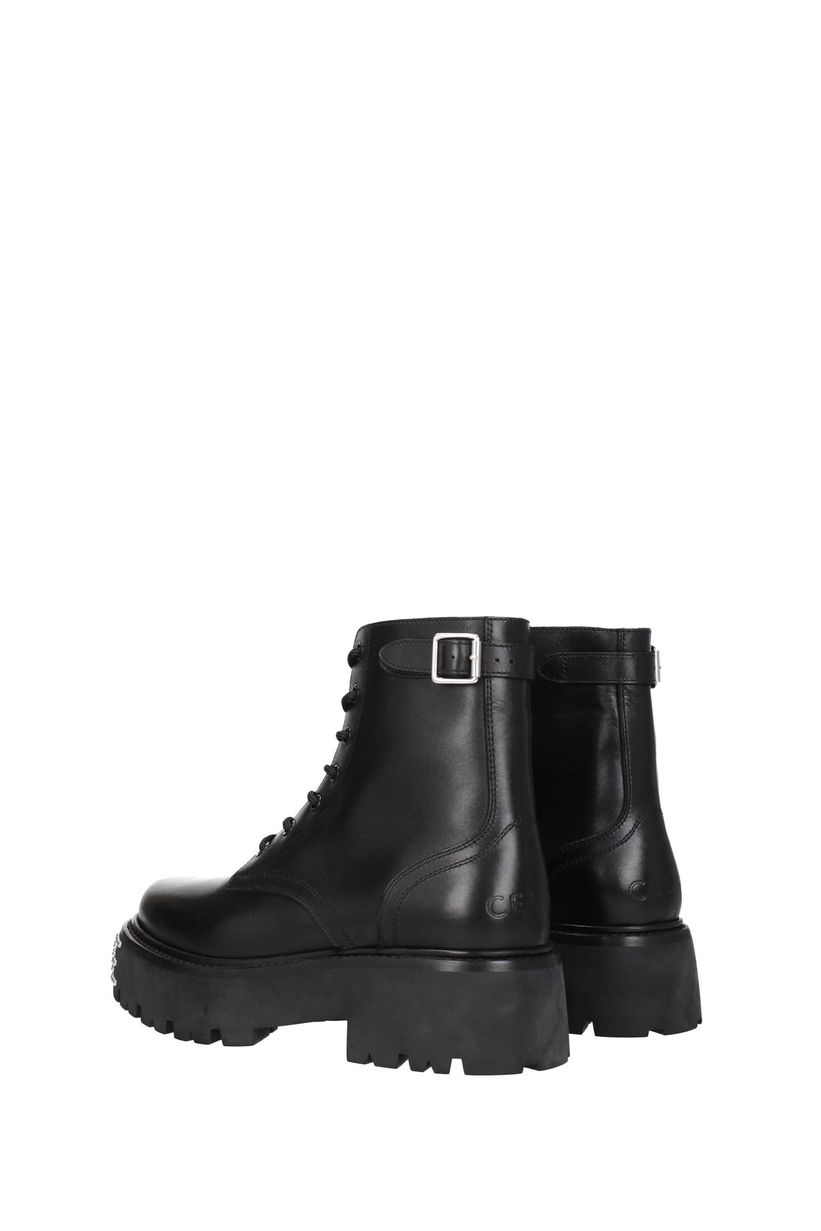 Celine Lace up boots Size US 7 / EU 40 - 4 Thumbnail