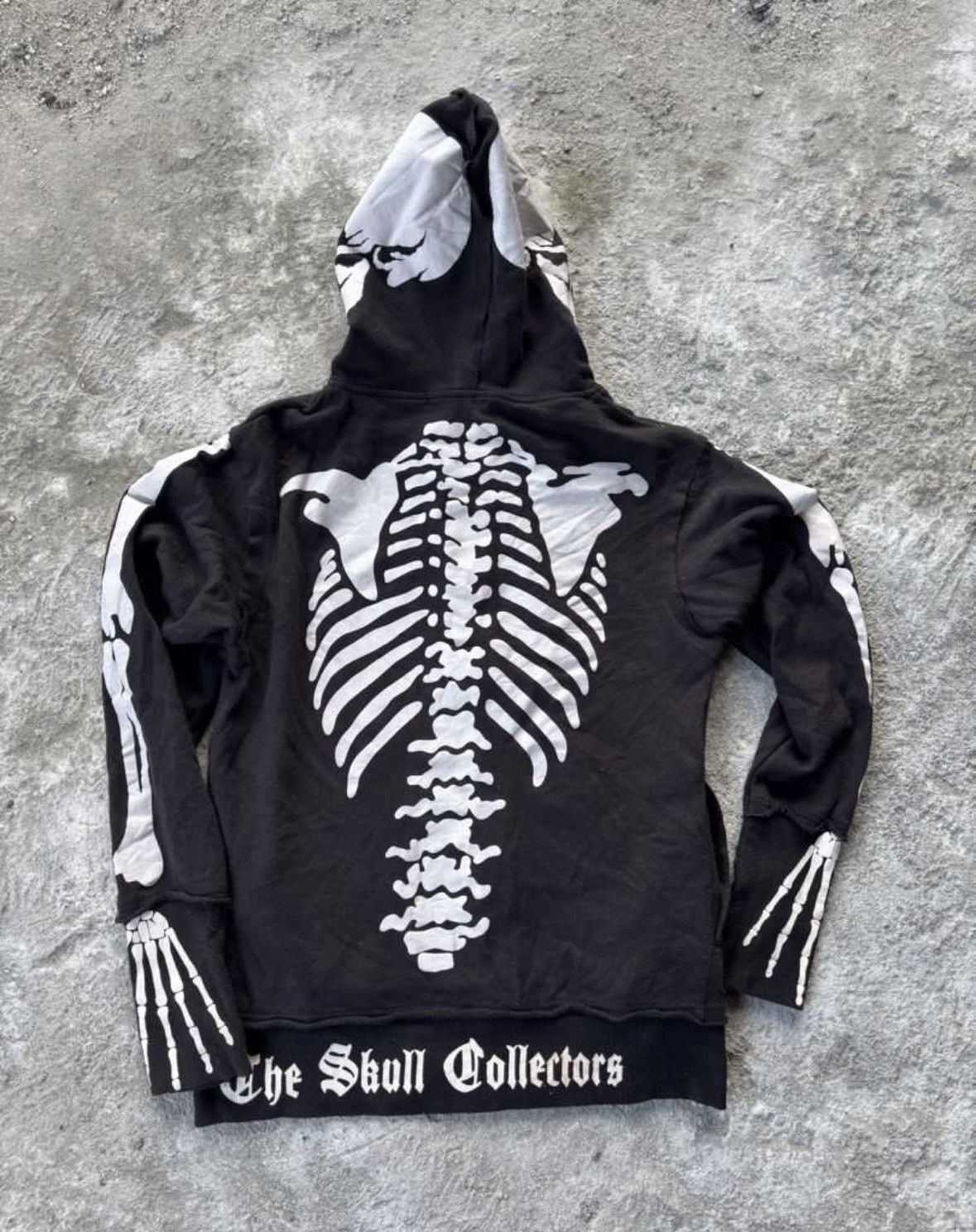 If Six Was Nine 🔥HOT🔥VINTAGE SKULL SKELETON ZIPPER HOODIE VERY RARE Size US M / EU 48-50 / 2 - 2 Thumbnail