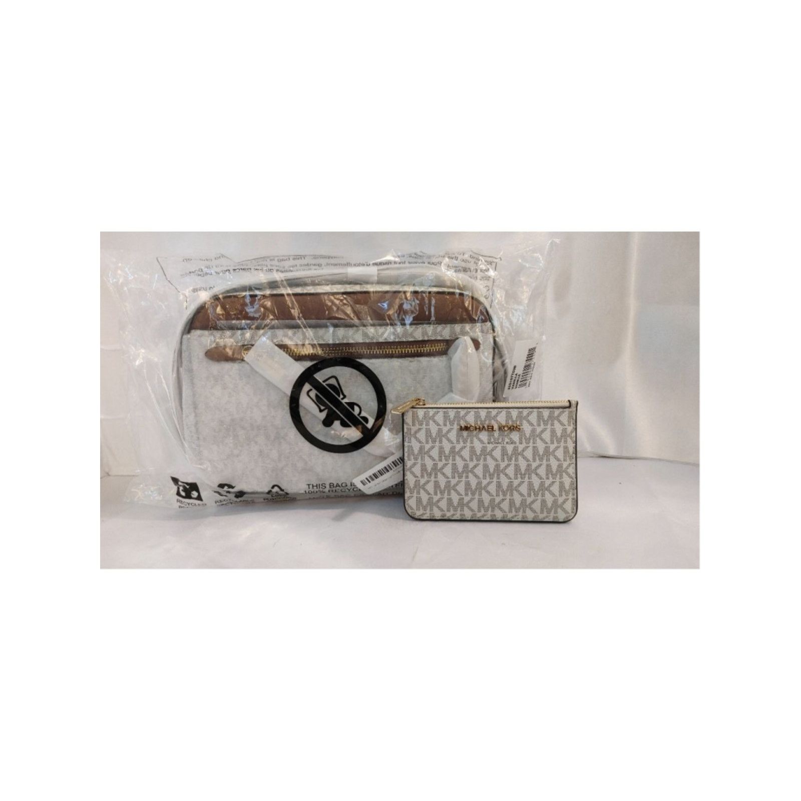 Michael Kors Michael Kors Jet Set Large Logo Crossbody & Card Holder NWT Size ONE SIZE - 2 Thumbnail