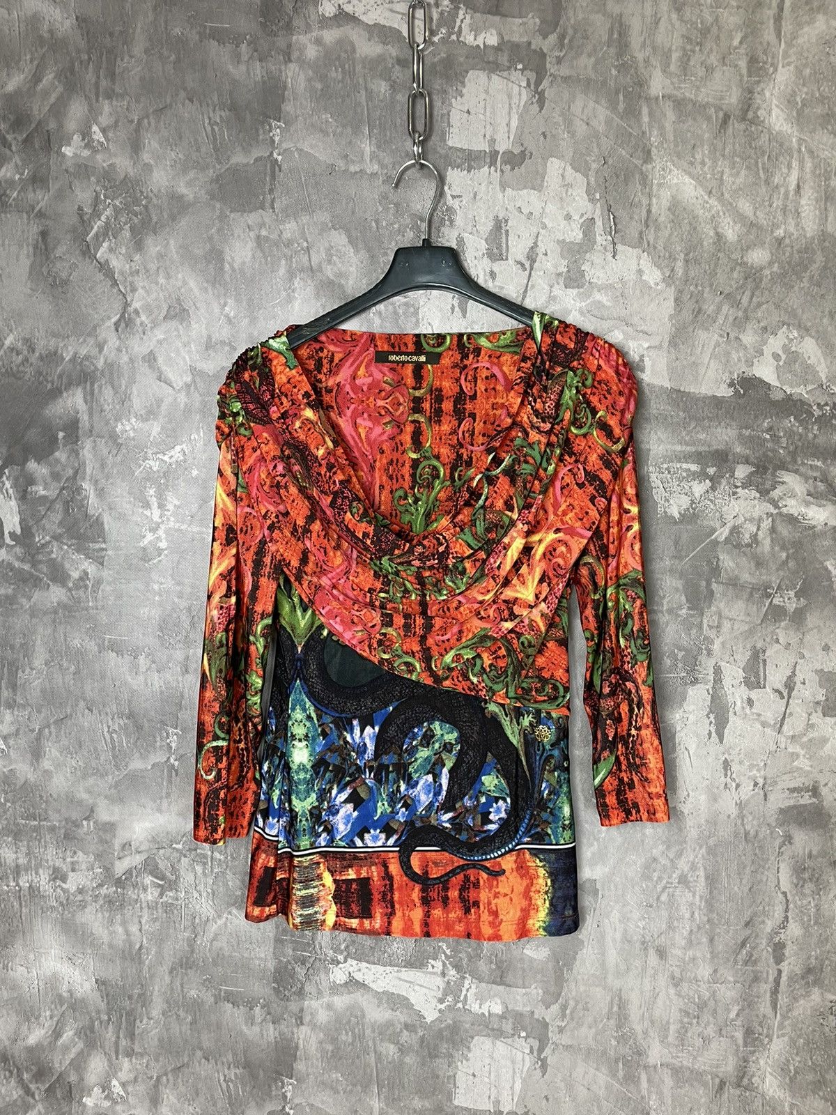 Just Cavalli × Roberto Cavalli Avant-Garde Just Cavalli Roberto Cavalli logo long sleeve Size M / US 6-8 / IT 42-44 - 1 Thumbnail