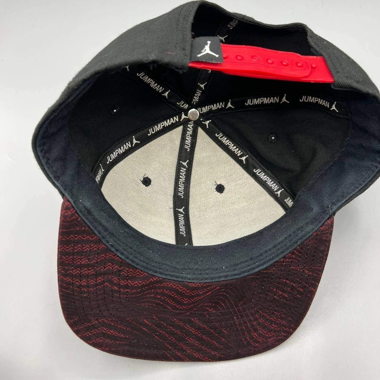 Jordan Brand Air Jordan Hat Men Flu Game Embroidered Snap Back Cap Size ONE SIZE - 2 Thumbnail