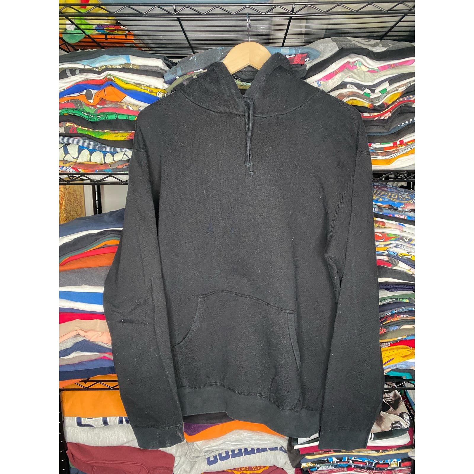 John Elliott John Elliott Black Men’s XL Pullover Hoodie Sweatshirt Size US XL / EU 56 / 4 - 1 Thumbnail