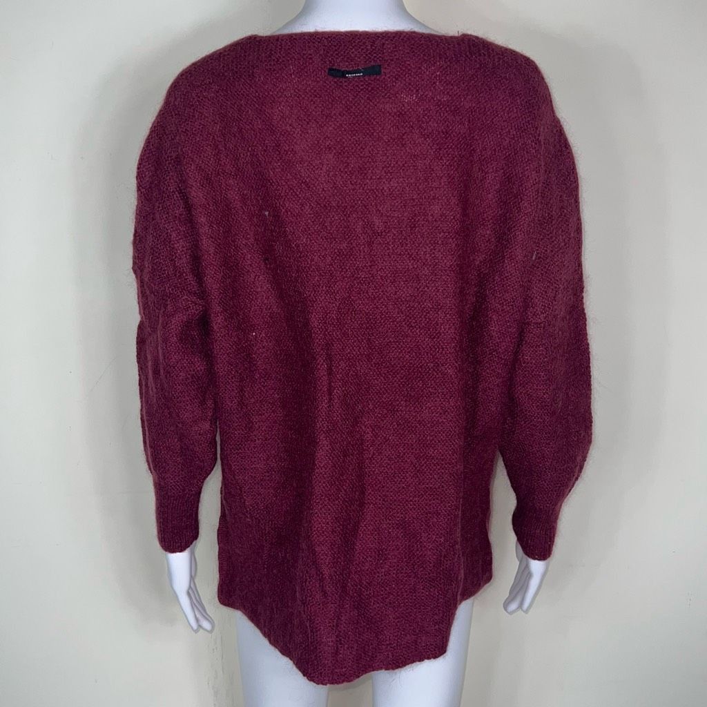 Cotelac Mohair Blend V-Neck Sweater
