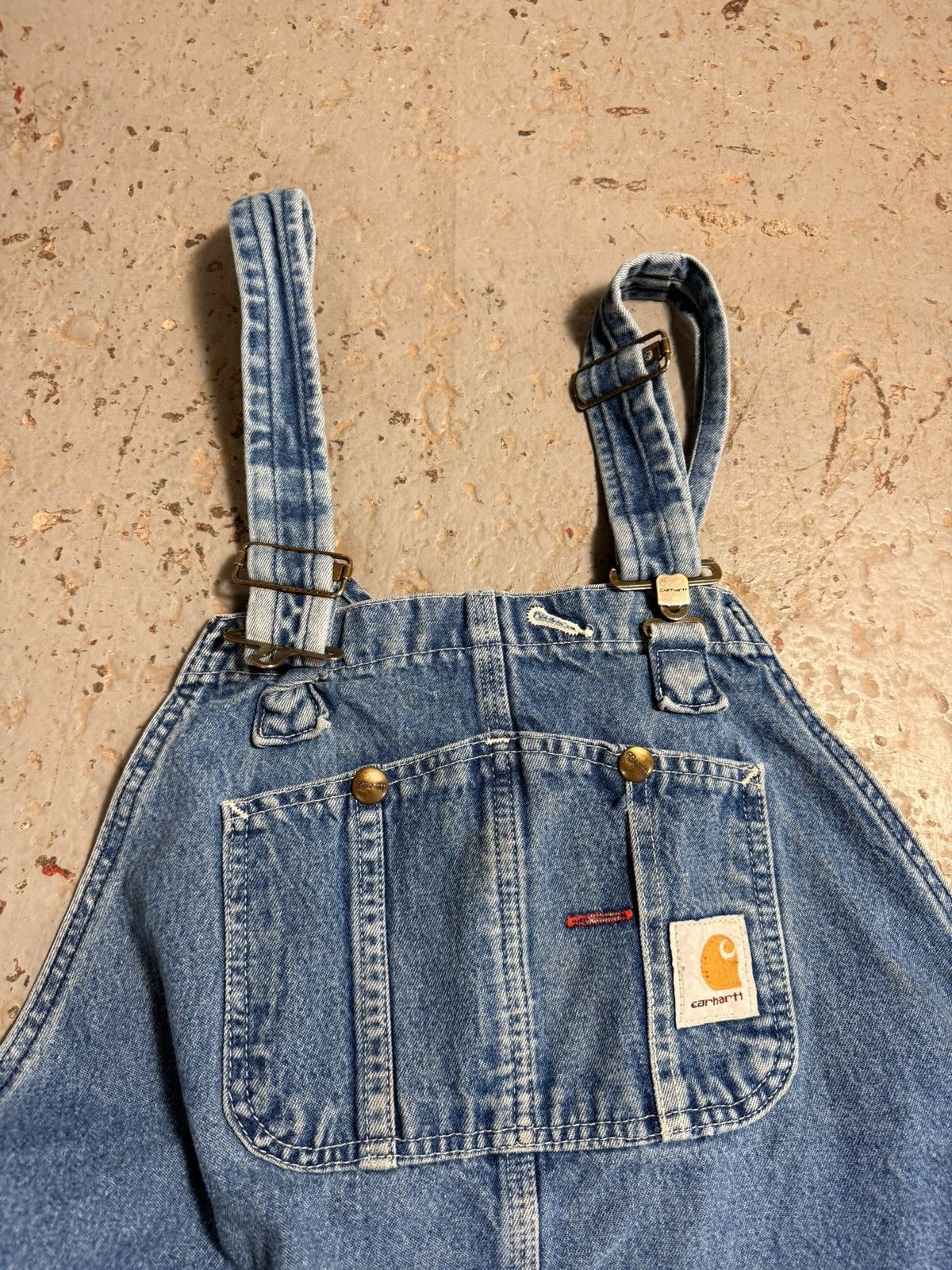 Carhartt Vintage Carhartt Classic Denim Overalls Size US 44 / EU 60 - 3 Thumbnail