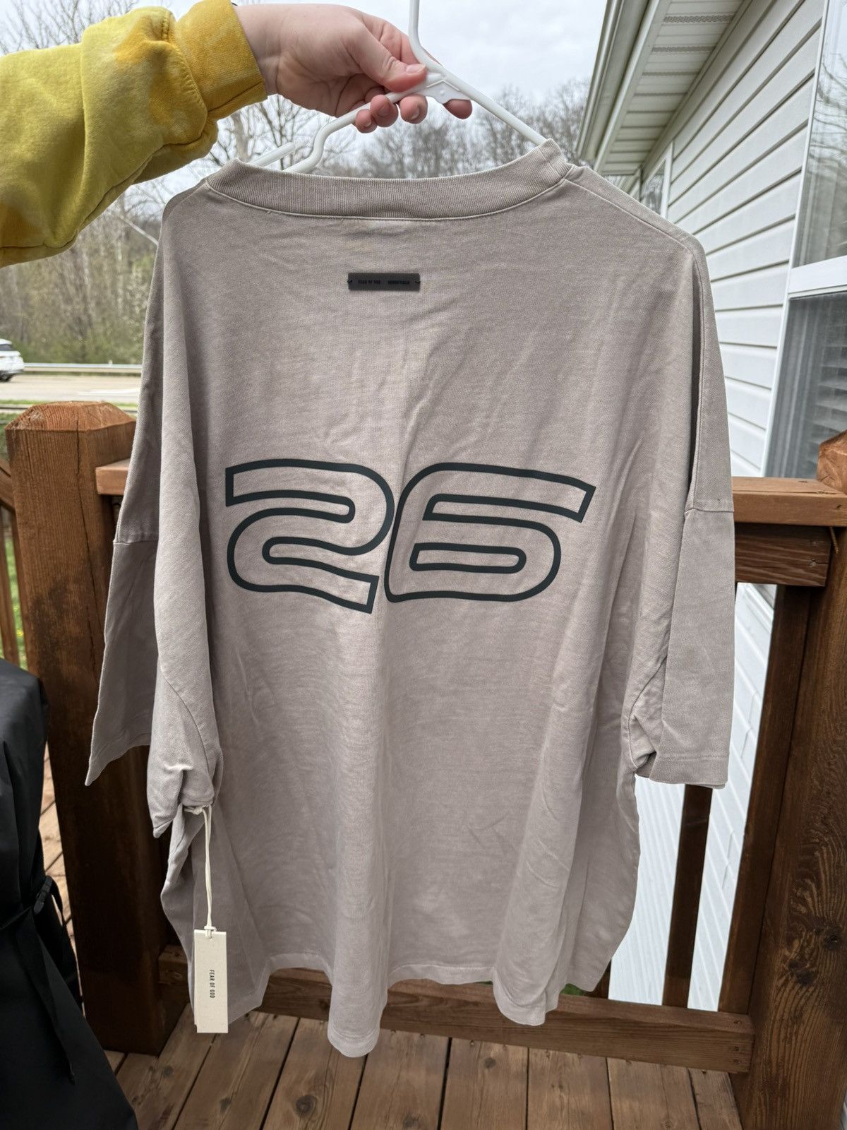 Fear of God Fear of God X Essentials 90’s Tee Size US XXL / EU 58 / 5 - 4 Thumbnail
