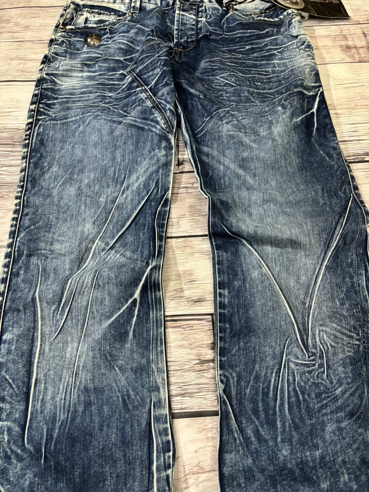 Hysteric Glamour × Japanese Brand 💥 HYSTERIC GLAMOUR BALENCIAGA STYLE JAPANESE JEANS Size US 32 / EU 48 - 2 Thumbnail