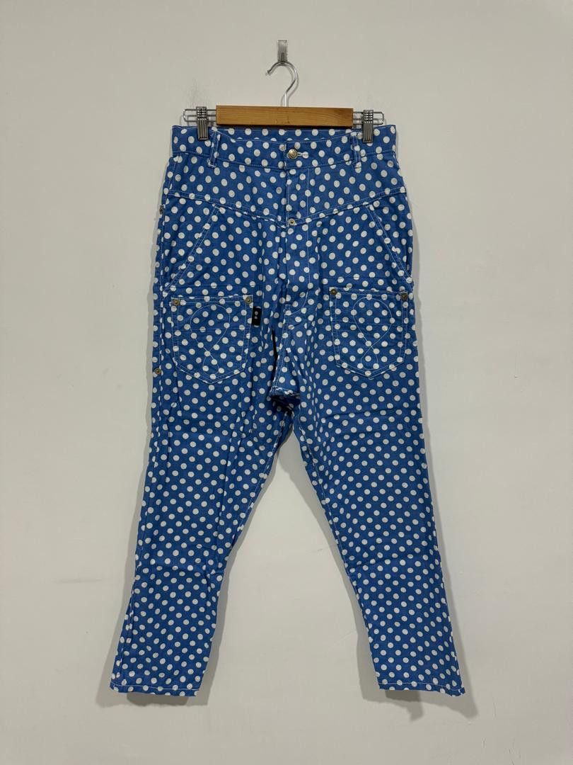 Issey Miyake × mercibeaucoup Mercibeaucoup Issey Miyake Polkadot Pants Size US 28 / EU 44 - 1 Thumbnail