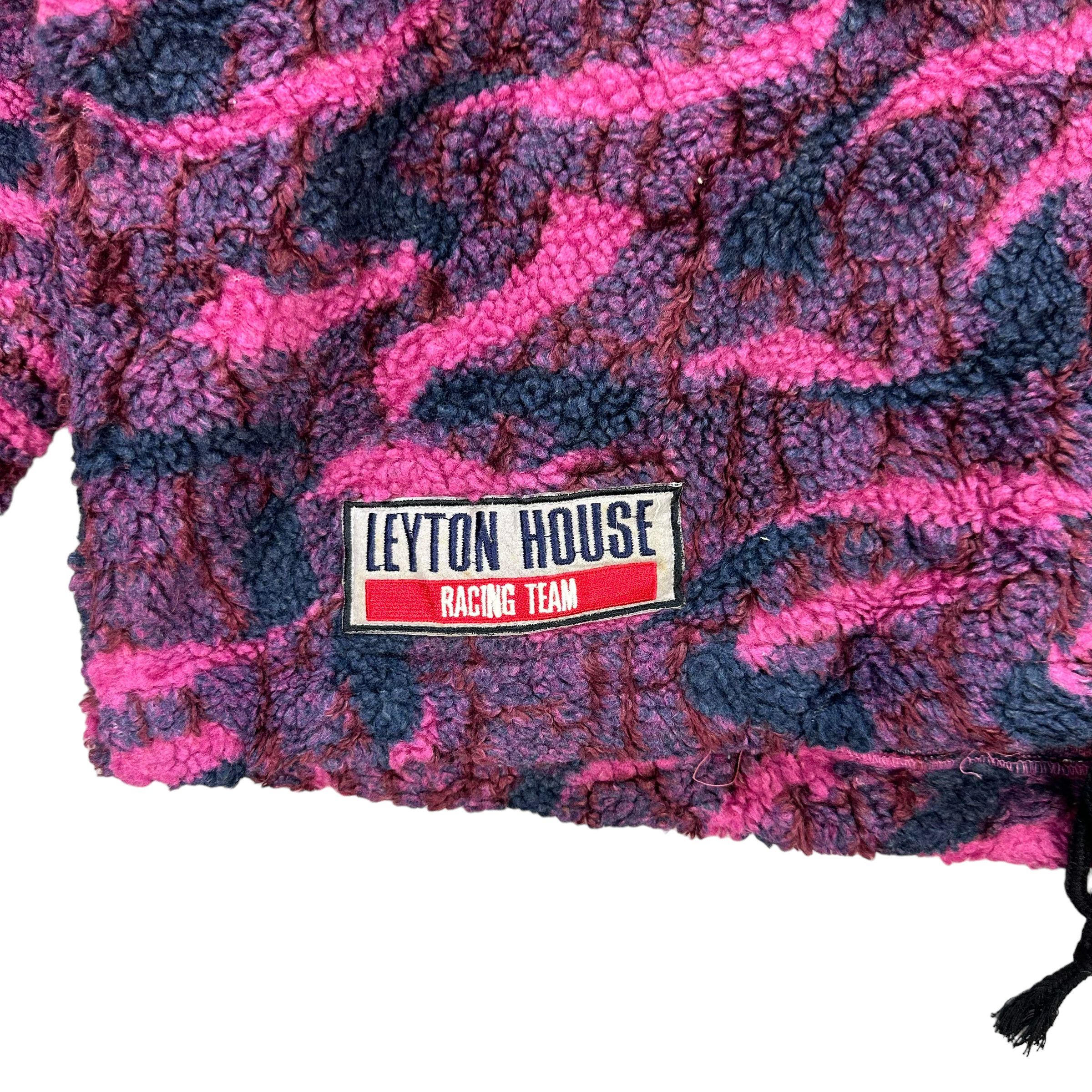 Japanese Brand RARE🔥 LEYTON HOUSE TEAM RACING FLEECE #7554-153 Size US L / EU 52-54 / 3 - 4 Thumbnail