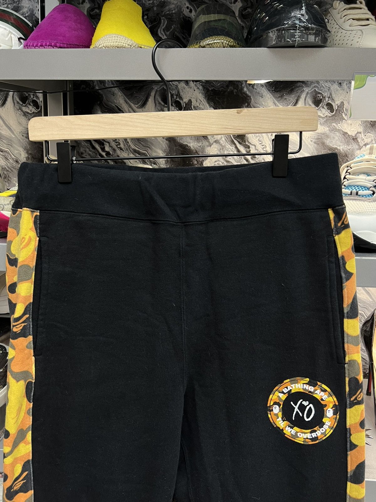 Bape Bape x XO Sweatpants Size US 36 / EU 52 - 3 Thumbnail