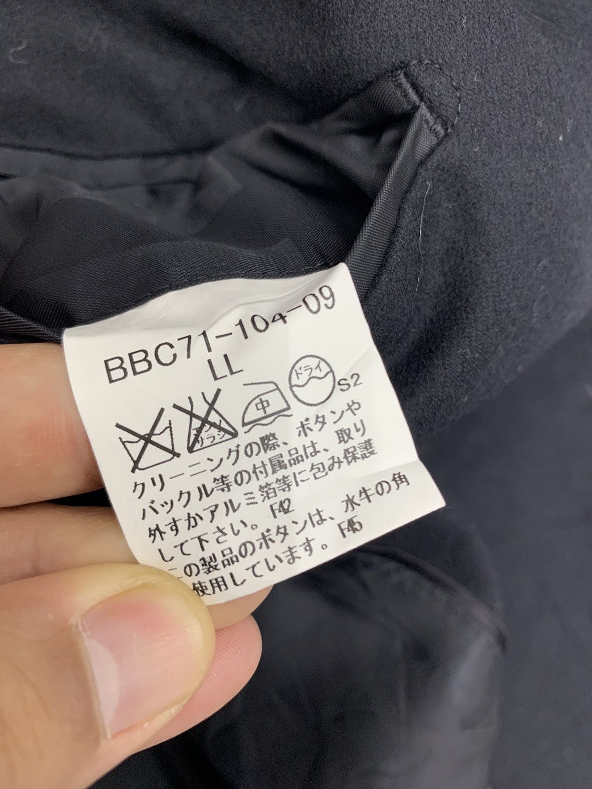 Burberry Burberry Wool Long Coat Trench Coat made in Japan Size US XL / EU 56 / 4 - 6 Thumbnail