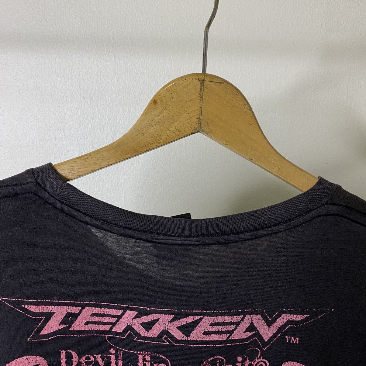 Vintage Y2K Tekken Devil Jin x Naito Collaboration Faded T-shirt Size US L / EU 52-54 / 3 - 3 Thumbnail