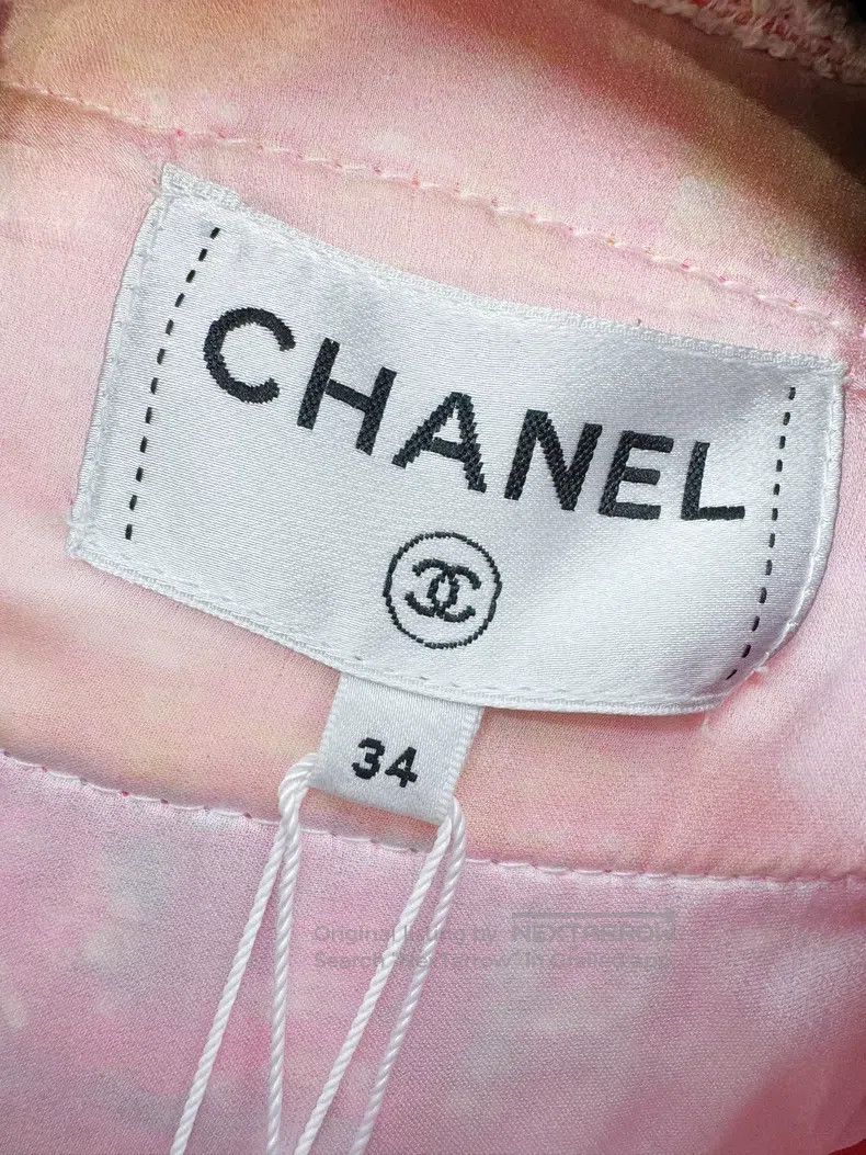 Chanel Chanel 24C early spring show pink full print colour letter Size XXS / US 00 / IT 34 - 6 Thumbnail