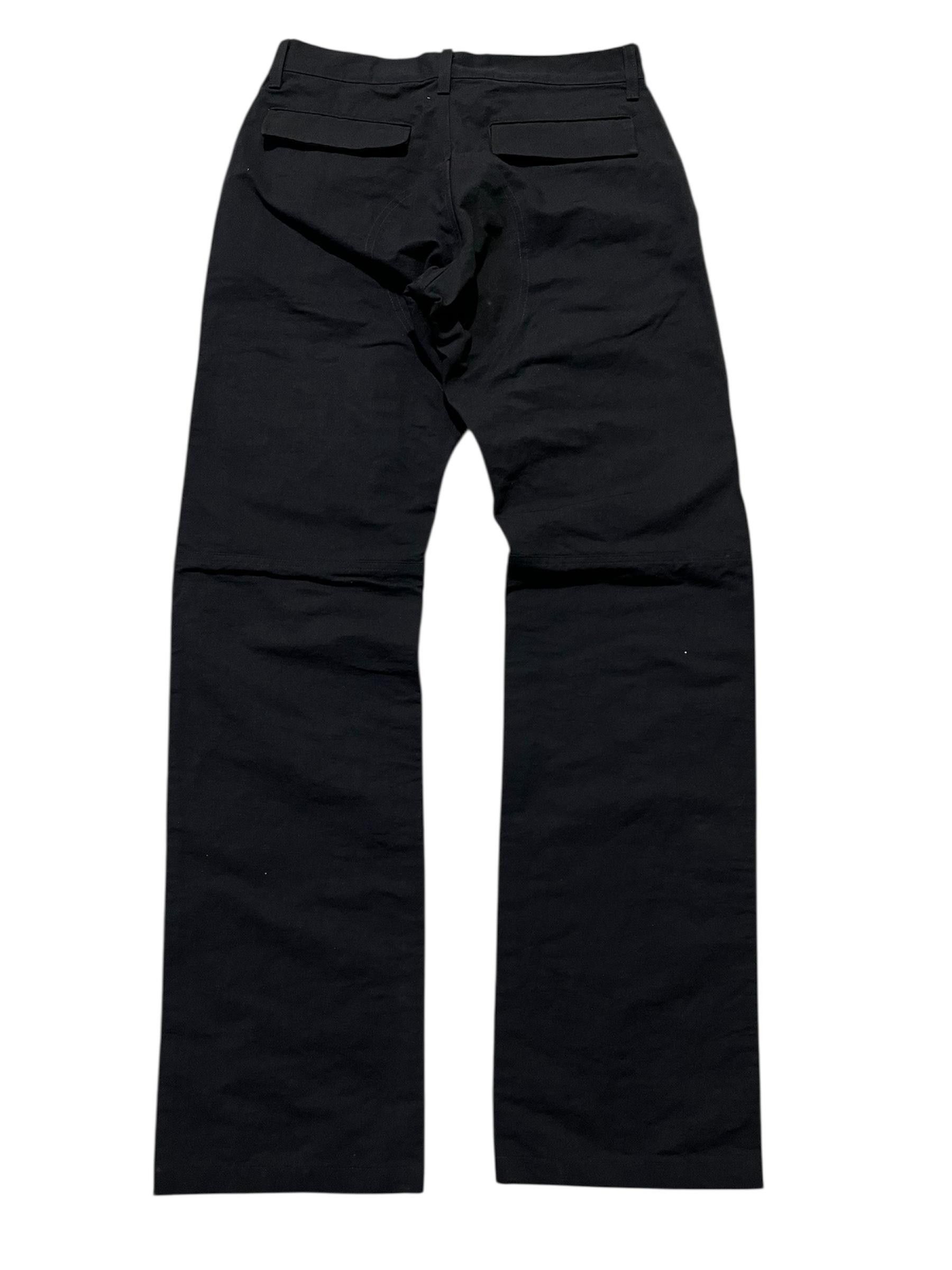 PPFM PPFM Double Pocket Black Pants Size US 29 - 2 Thumbnail