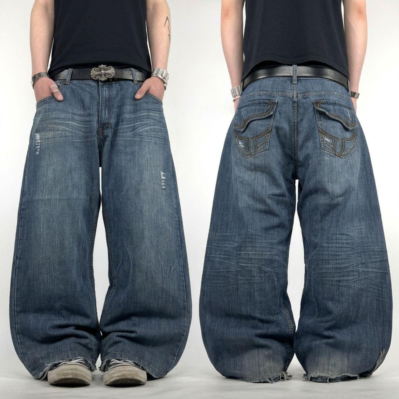 パンツ L.G.B flare denim japanese If Six Was Nine × Japanese Brand × Le Grande Bleu (L.G.B.