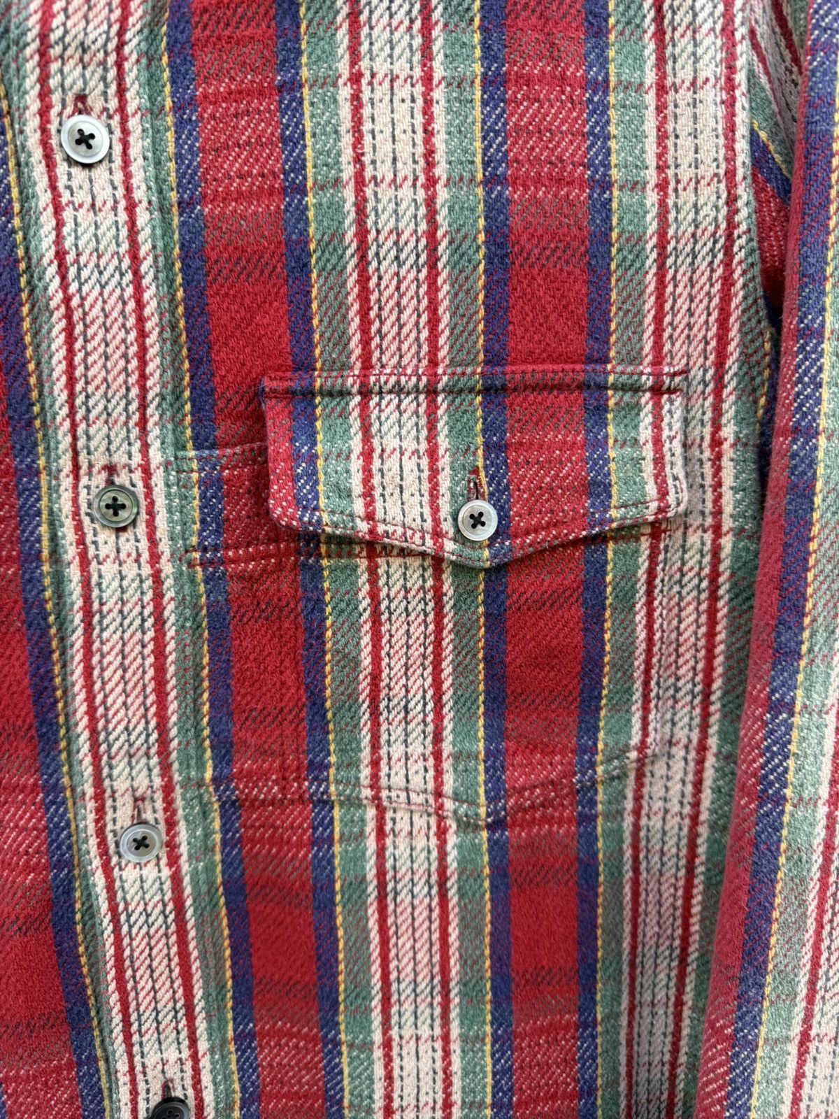 Nigel Cabourn RARE🔥Vintage Nigel Cabourn Reversible Flannel Checked Plaid Size US S / EU 44-46 / 1 - 16 Thumbnail