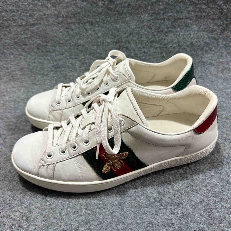 Gucci Gucci Ace Leather Fashion Sneakers for Men Size US 8 / EU 41 - 1 Thumbnail