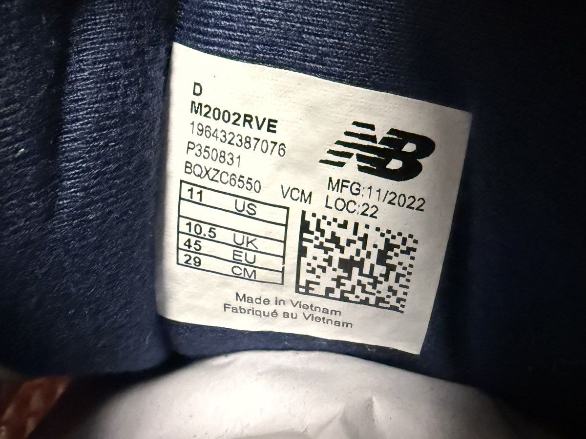 New Balance New Balance 2002R Team Red Navy Pouch - 11us Size US 11 / EU 44 - 8 Thumbnail