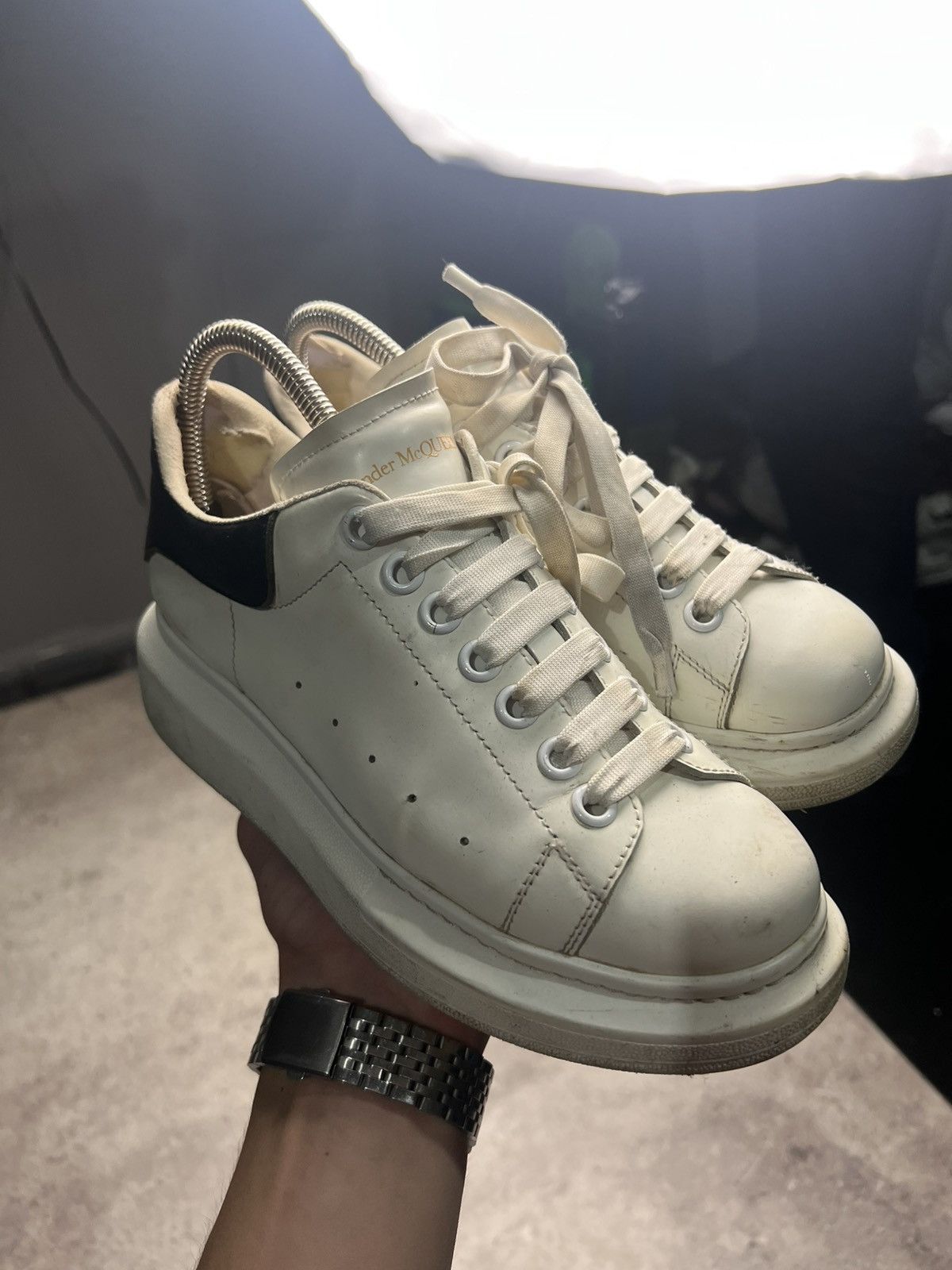 Alexander McQueen Alexander Mcqueen Oversized Sneakers Shoes Size US 7 / IT 37 - 2 Thumbnail