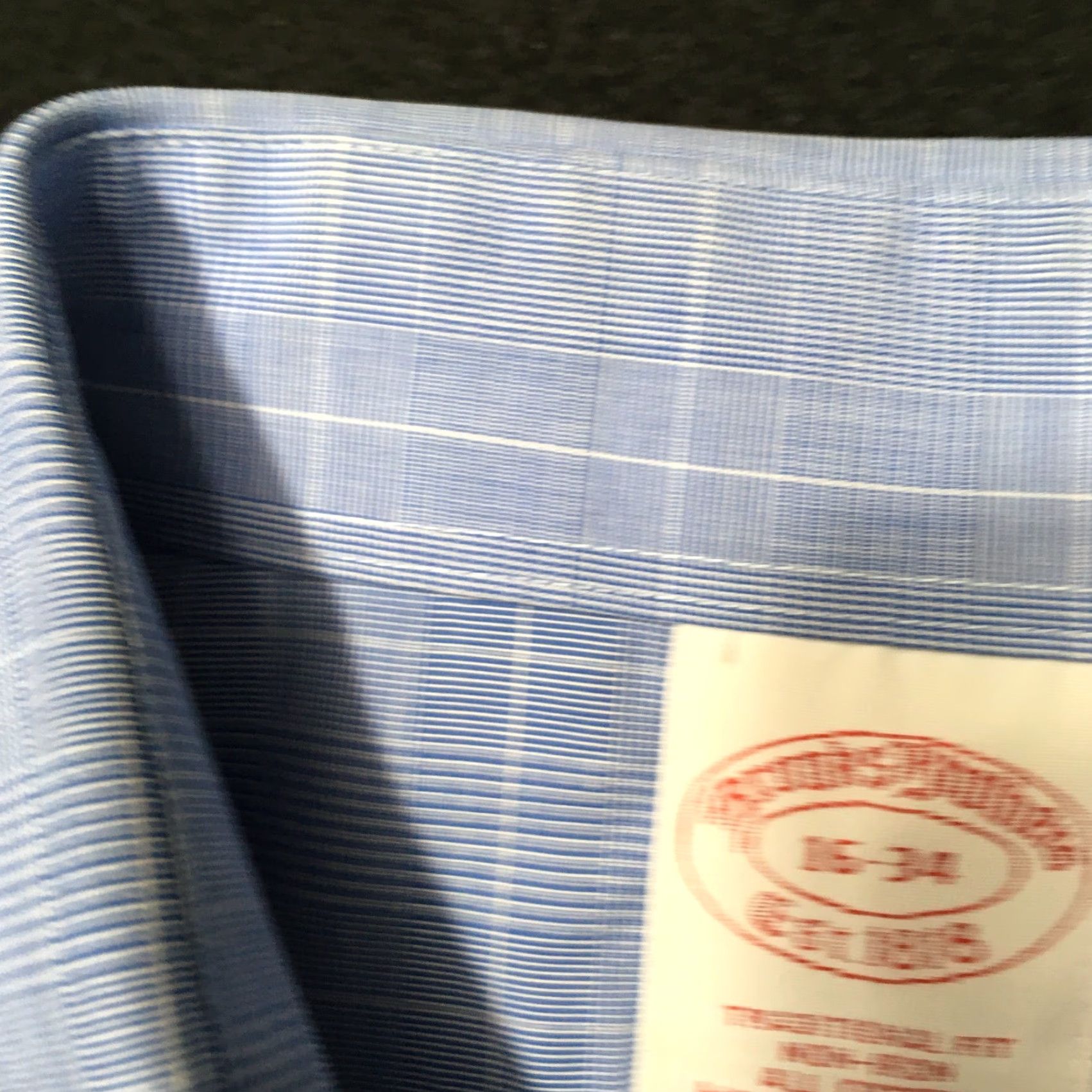 Brooks Brothers BROOKS BROTHERS Men's BLUE Non Iron Dress Shirt Size 16 34 Pattern Check Collar Button-Down Regular White? Size US L / EU 52-54 / 3 - 3 Thumbnail