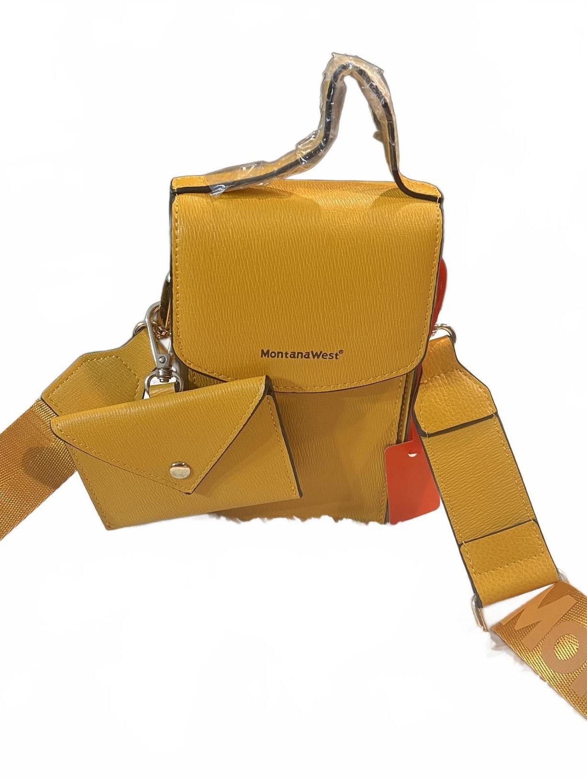 Other NWT Montana West Yellow Crossbody Bag Size ONE SIZE - 1 Thumbnail