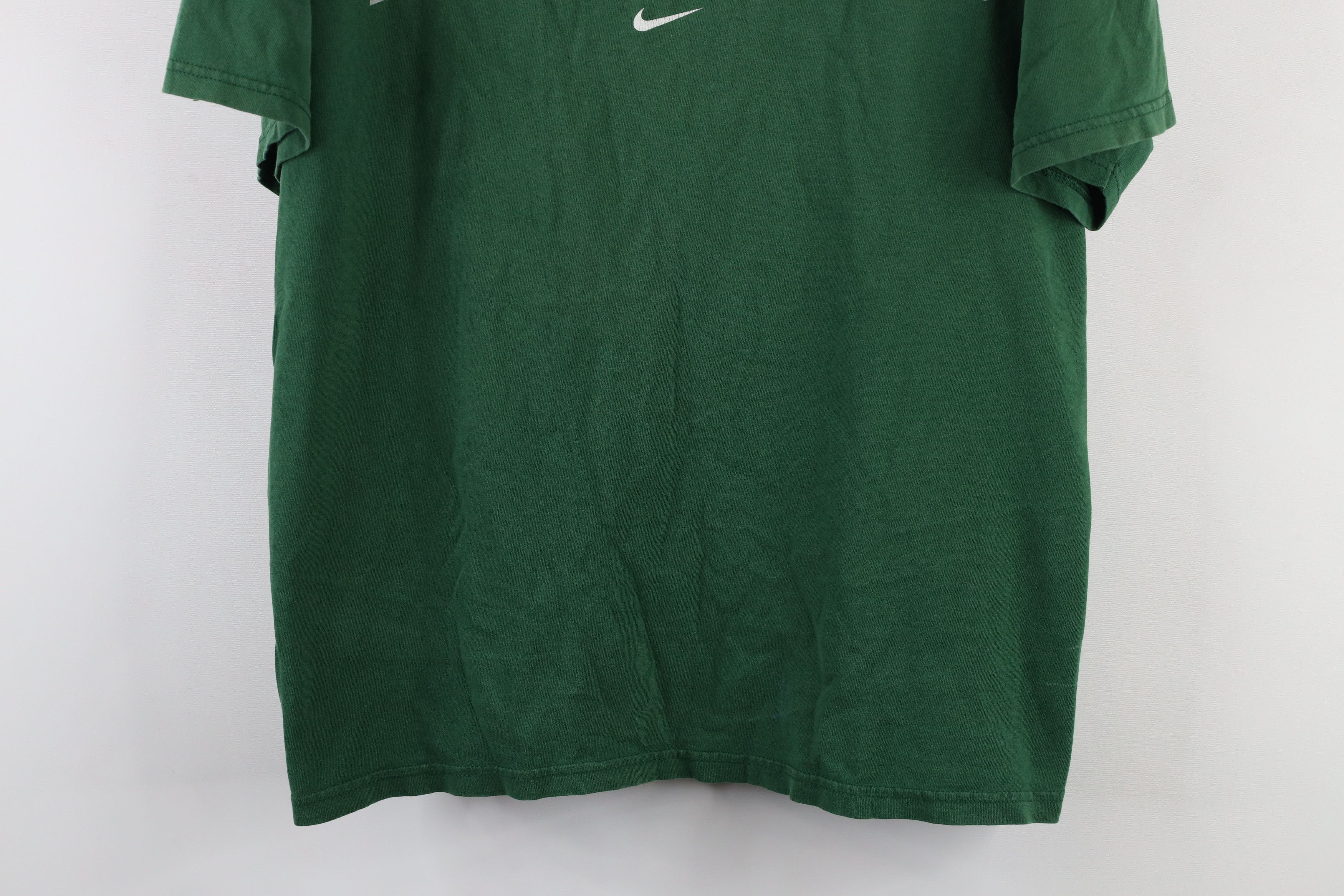 Nike × Vintage Vintage Nike Center Swoosh Michigan State University T-Shirt Size US L / EU 52-54 / 3 - 3 Thumbnail