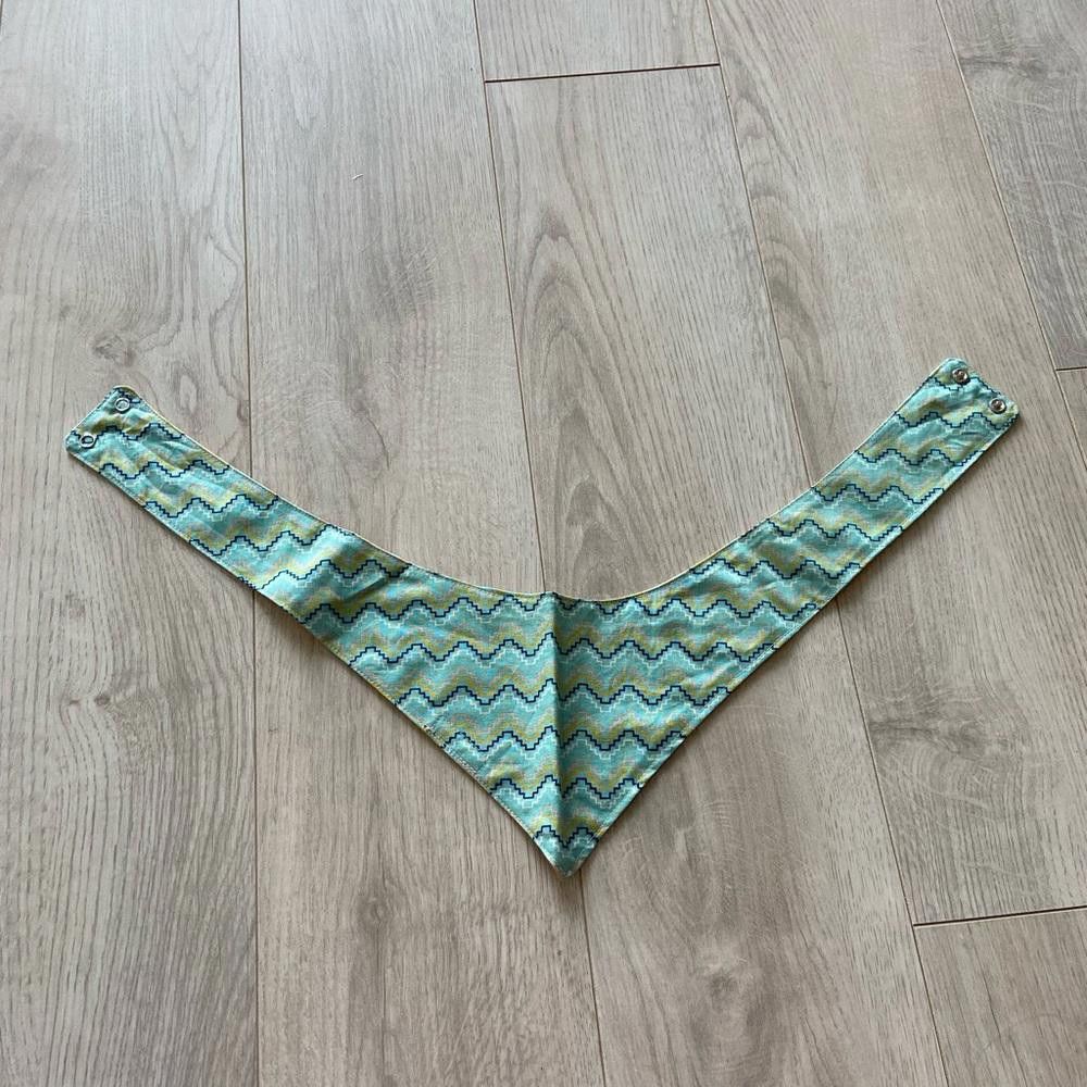 Designer Coddiwomple Yellow Cactus and Line Dog Bandana Size ONE SIZE - 5 Thumbnail