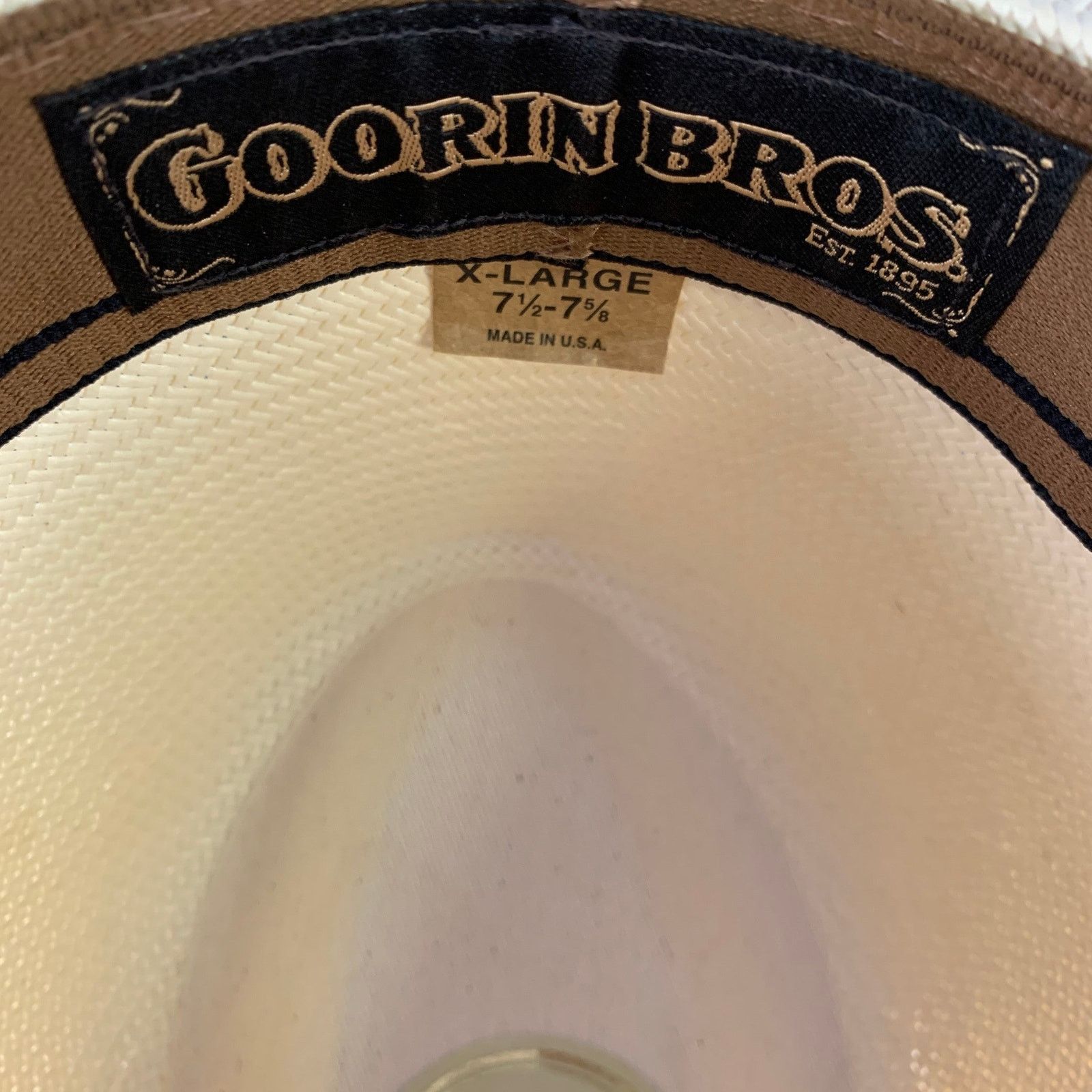 Goorin Bros. GOORIN BROTHERS Size 7.5 Tan Hat Size ONE SIZE - 8 Thumbnail