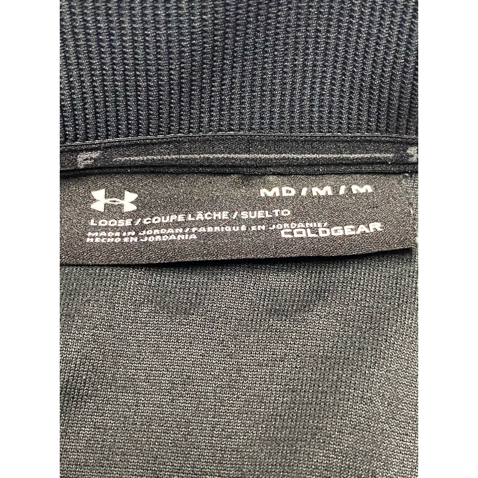 Under Armour UA Size M Loose Fit 1/4 Button Sweater Golf Gray Coldgear Size US M / EU 48-50 / 2 - 7 Thumbnail