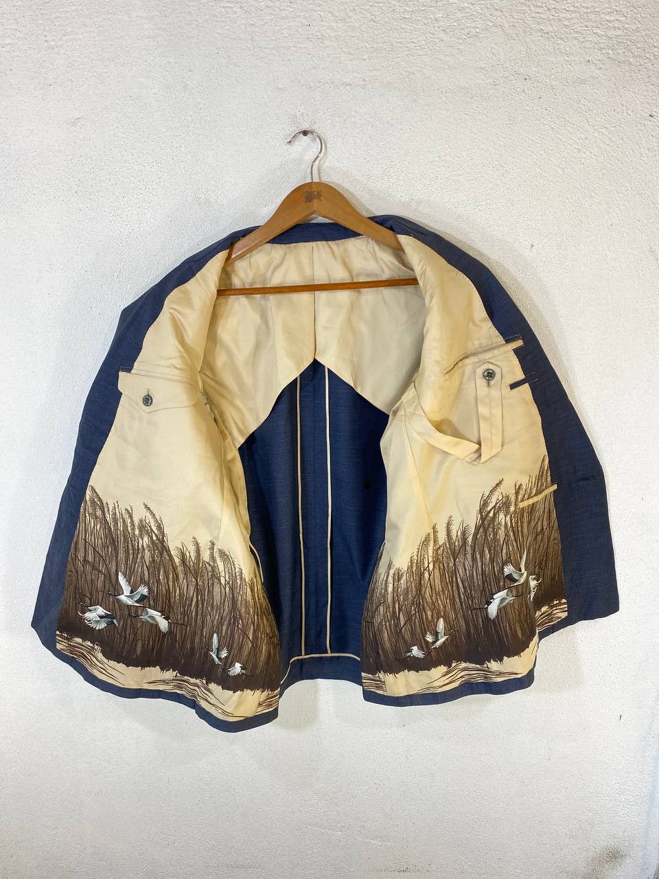 Japanese Brand japanese brand blazzer jacket nice lining design Size US M / EU 48-50 / 2 - 5 Thumbnail