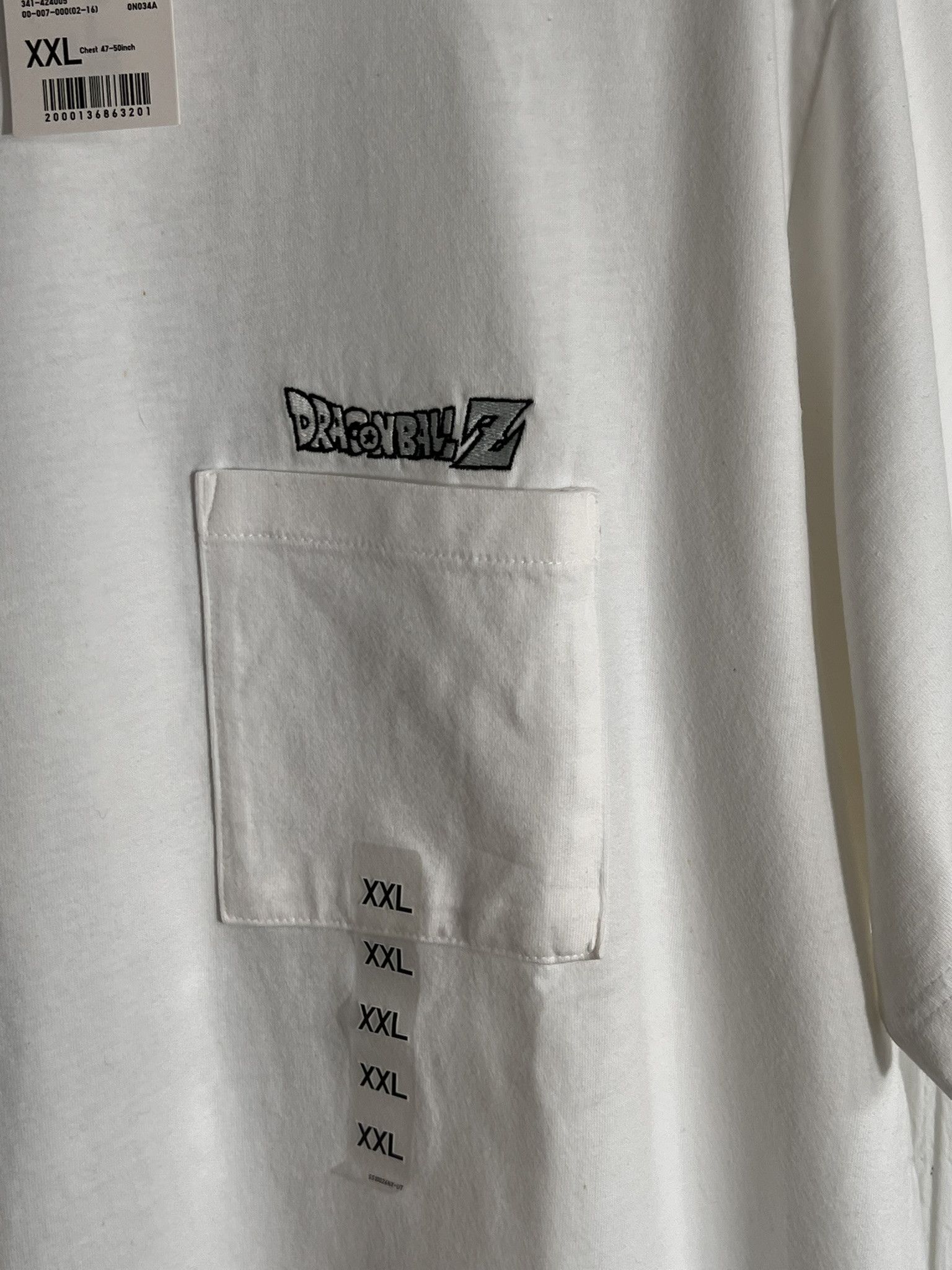 Uniqlo NEW UNIQLO Dragonball Graphic Short Sleeve Shirt White XXL Size US XXL / EU 58 / 5 - 4 Thumbnail