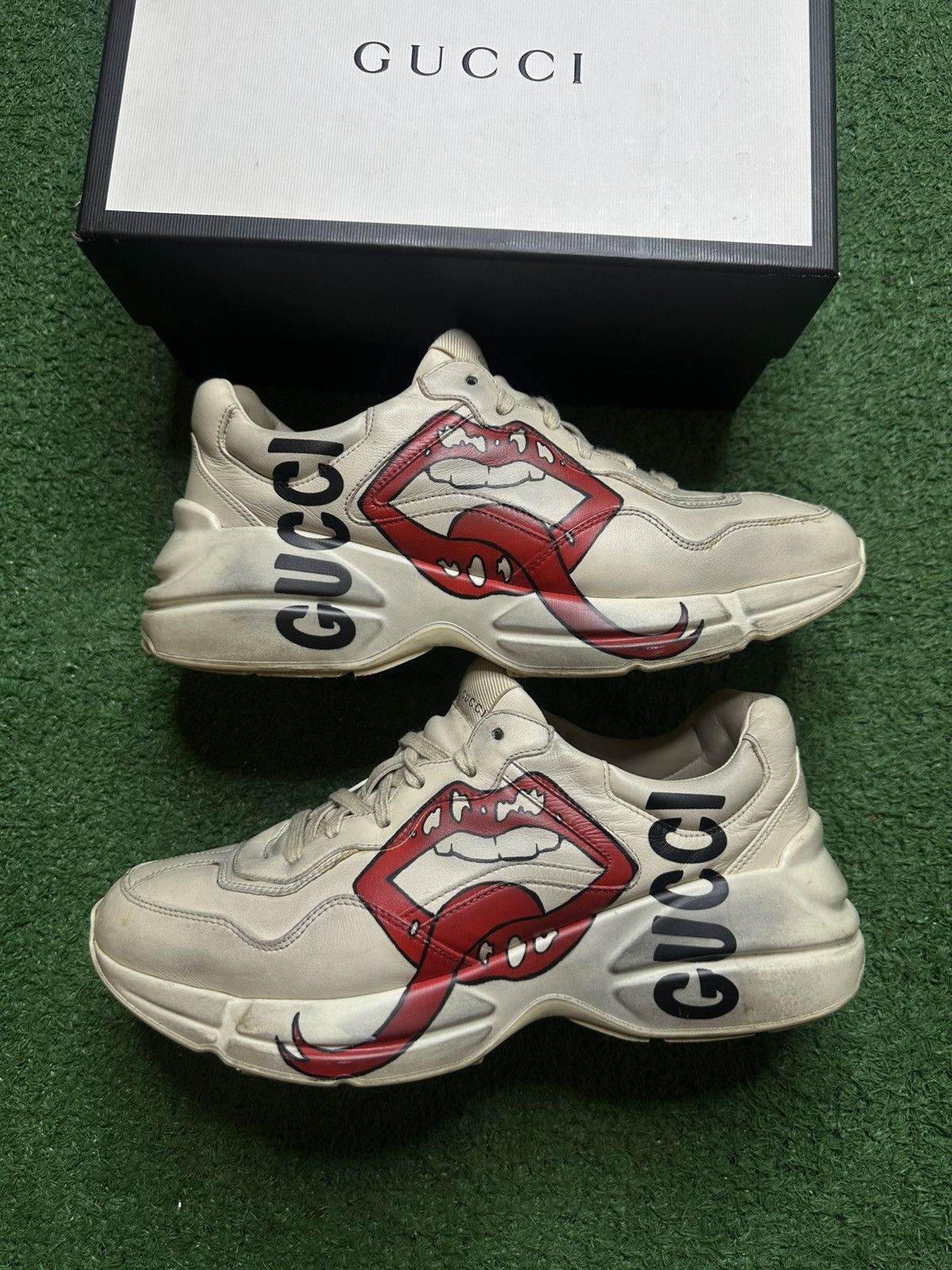 Gucci Gucci Rhython Mouth Sneaker Size US 9.5 / EU 42-43 - 2 Thumbnail