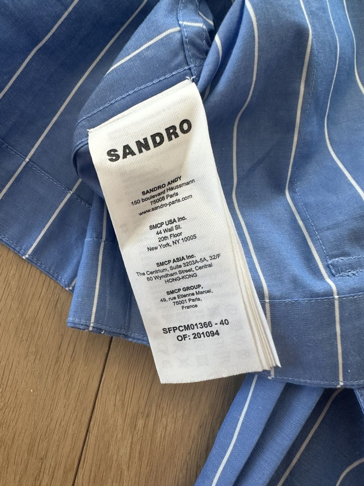 Sandro Sandro Women Crop Shirt Size S / US 4 / IT 40 - 9 Thumbnail
