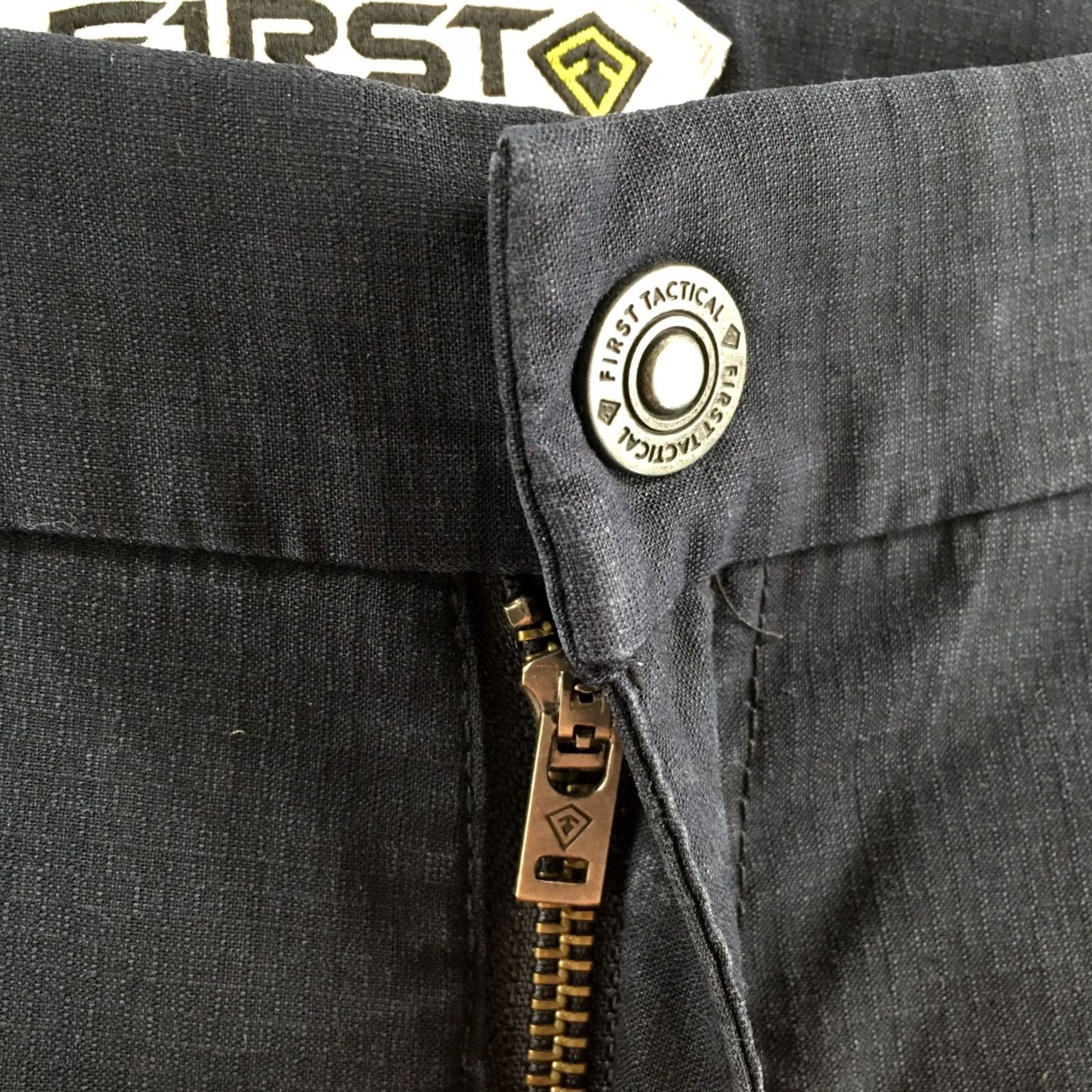 Vintage First Tactical Pants Womens 14 Tall Blue Cargo Ripstop Zip Fly Pockets Classic, Modern, Army Mens Womens Girls Boys Size 36" / US 14 / IT 50 - 5 Thumbnail