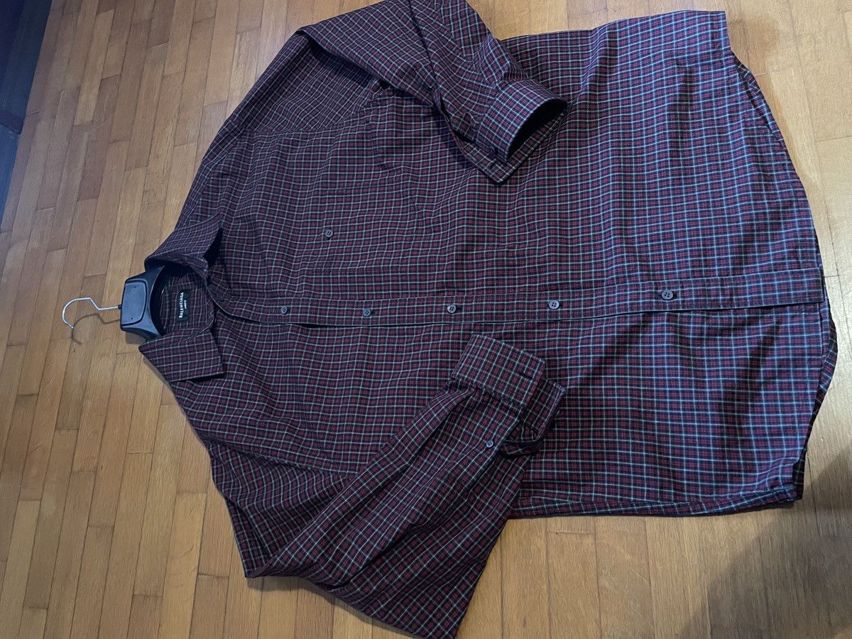 Balenciaga Balenciaga scottish shirt Size US M / EU 48-50 / 2 - 2 Thumbnail