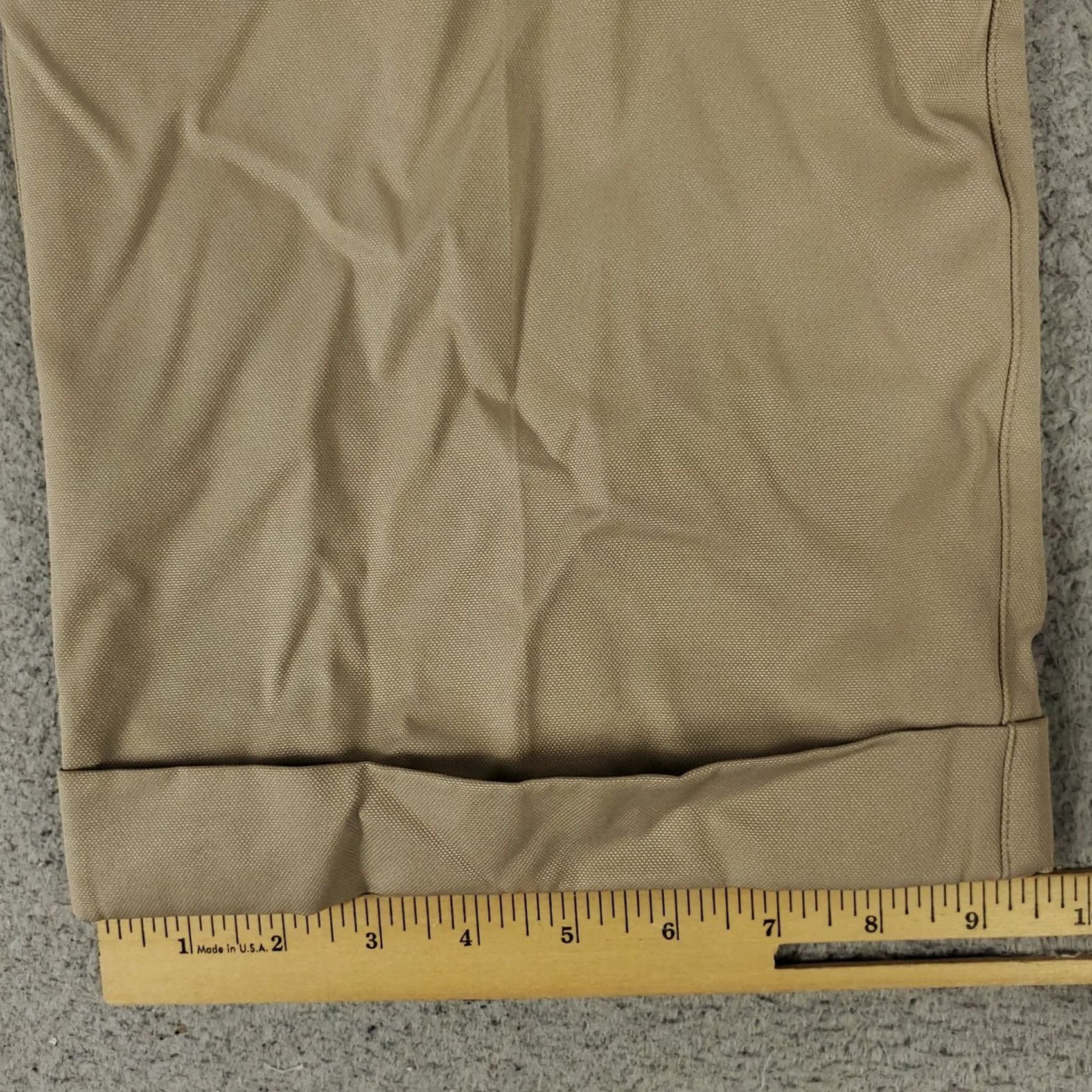Nike Nike Pants Mens Regular 40x32 Beige Dri Fit Chino Trousers Pleated Front Zip Pockets Straight Leg Casual Bottoms Size US 40 / EU 56 - 7 Thumbnail