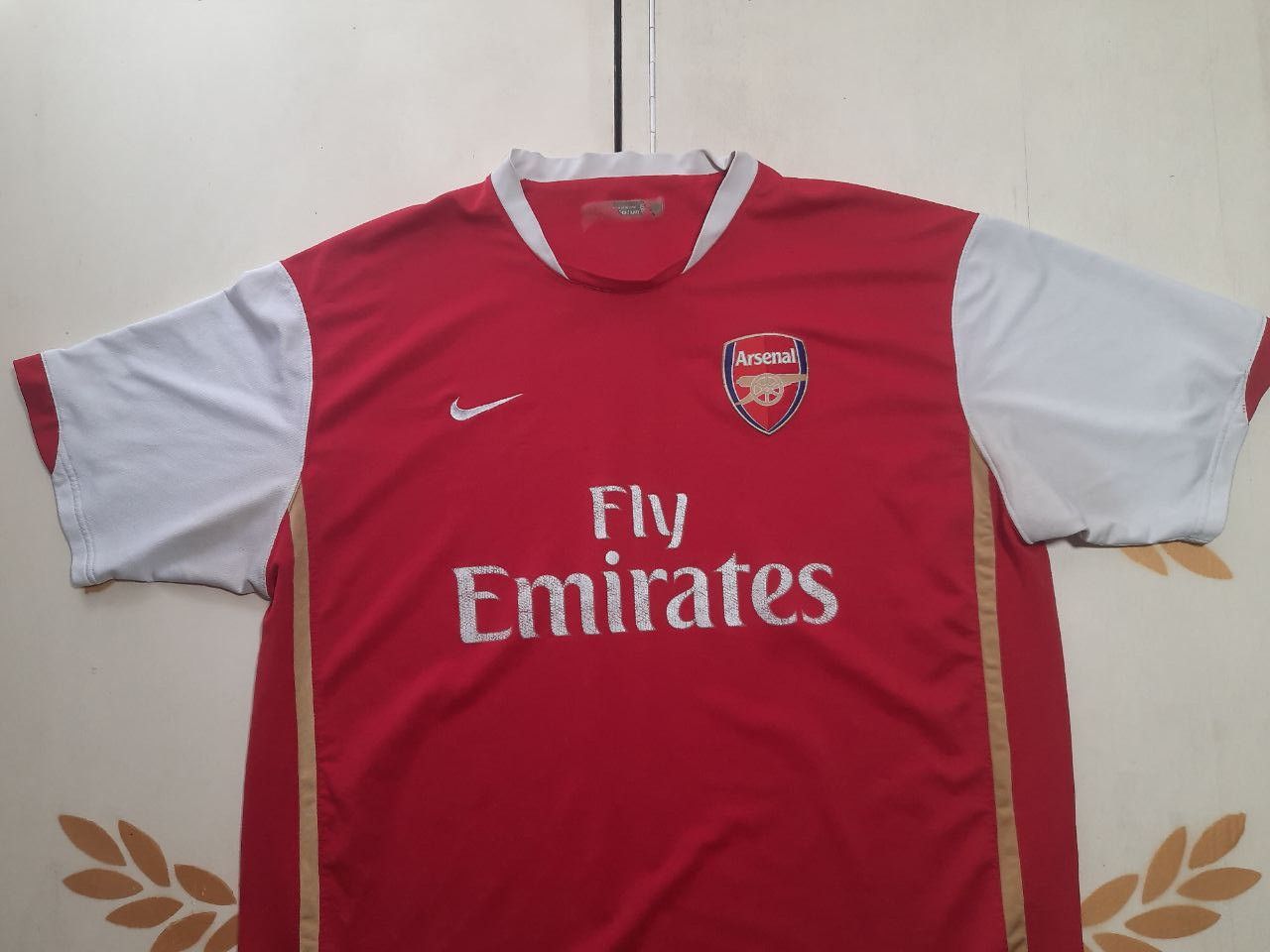 Nike Nike Arsenal London Home Jersey 2006-2007 Size US XXL / EU 58 / 5 - 2 Thumbnail