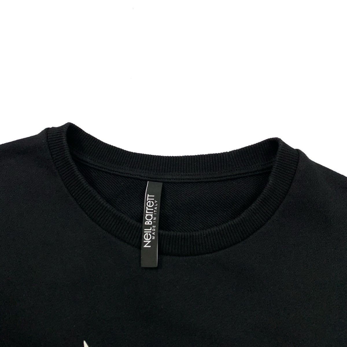 Neil Barrett Neil Barrett Military Star Sweatshirt Black Logo Size XXL Size US XXL / EU 58 / 5 - 9 Thumbnail