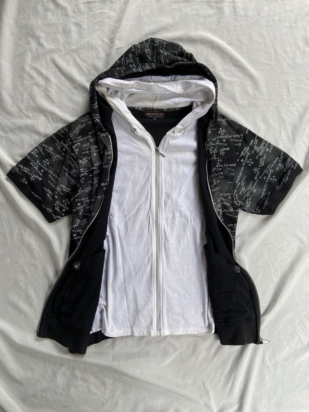 Japanese Brand MAYBE ITS MORE THAN THAT DOUBLE LAYER BEAUMONT CARR ZIP Size US XL / EU 56 / 4 - 2 Thumbnail